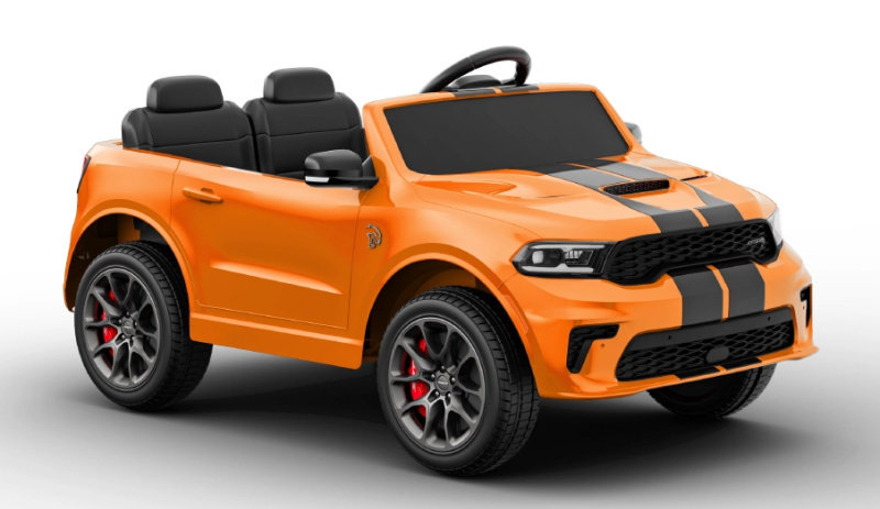 Elektrické autíčko Dodge Durango oranžové