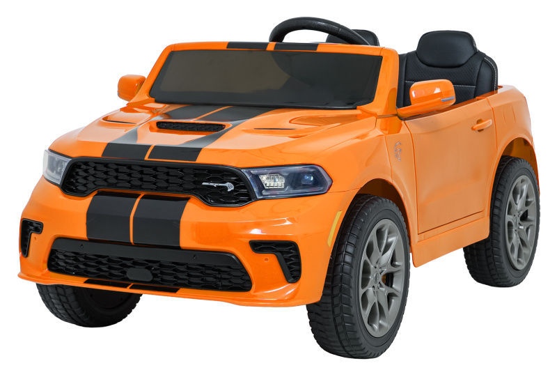 Elektrické autíčko Dodge Durango oranžové