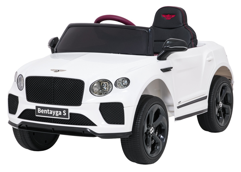 Elektrické autíčko BENTLEY Bentayga S – bílé