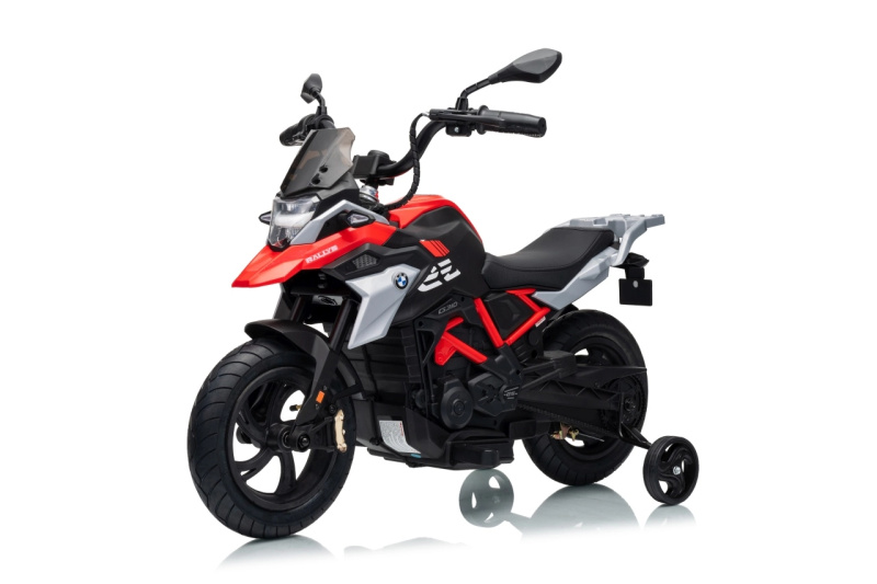 Dětská elektrická motorka BMW G310GS červená