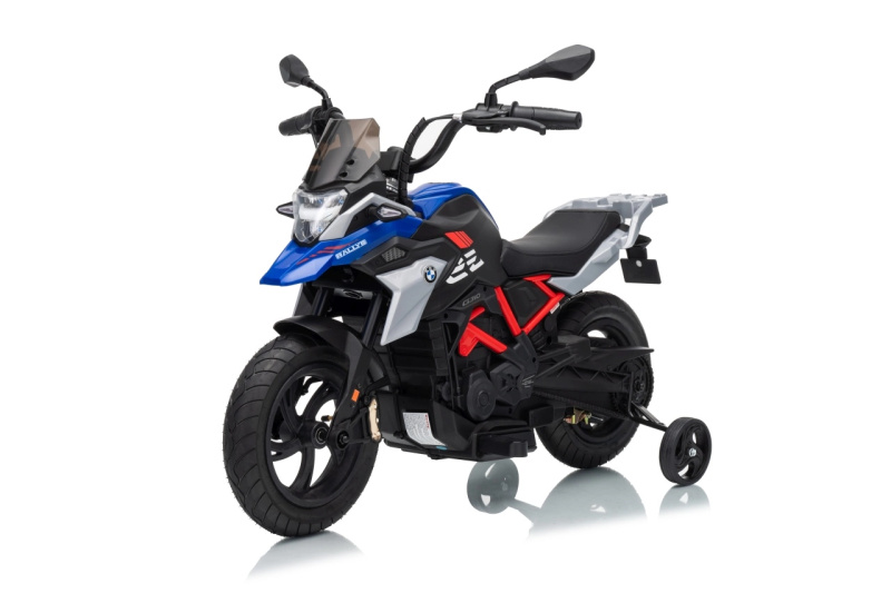 Dětská elektrická motorka BMW G310GS modrá