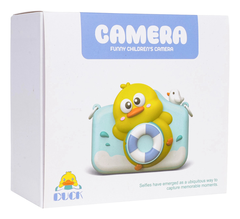 Dětský fotoaparát kachnička s hrami a 1080p videem
