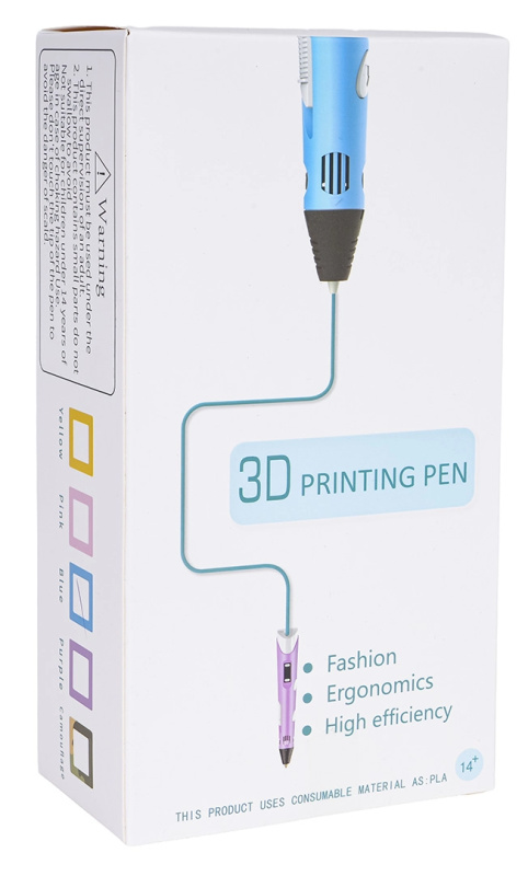 3D pero modré pro tvoření z PLA
