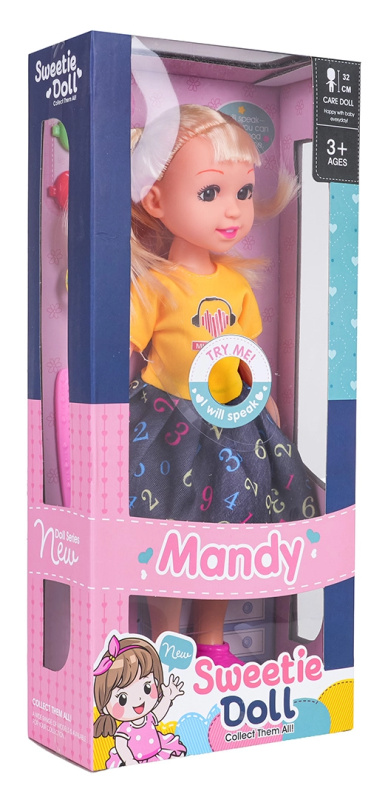 Panenka Mandy s doplňky