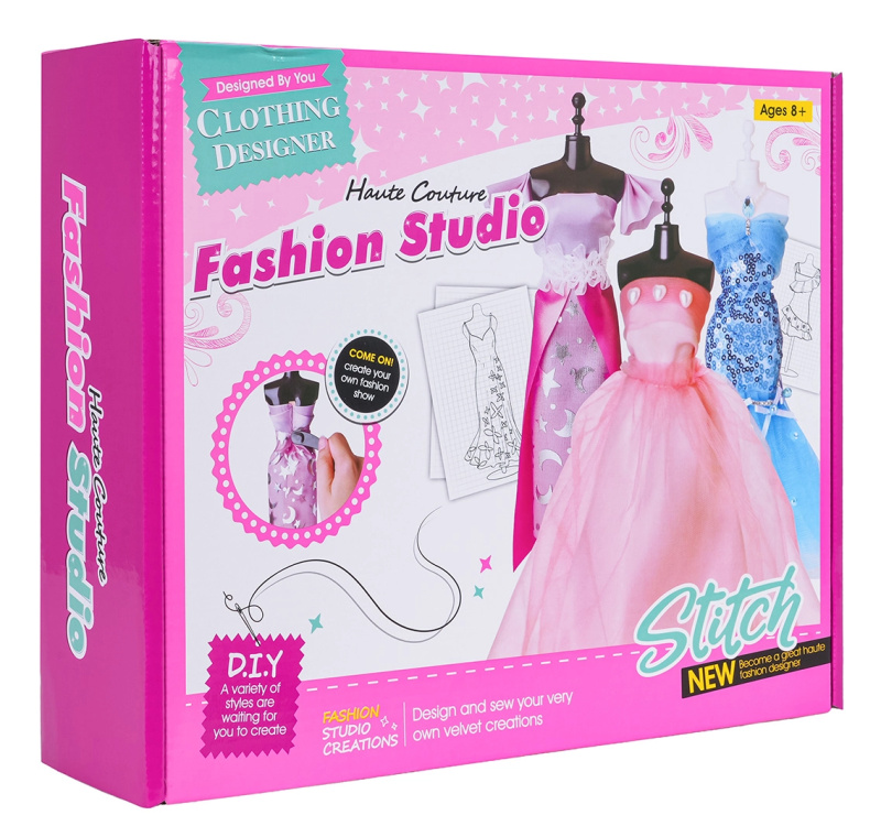 Kreativní sada na navrhování oblečení Fashion