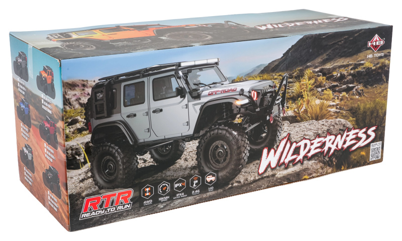 RC auto WILDERNESS RTR 1:10 bílá