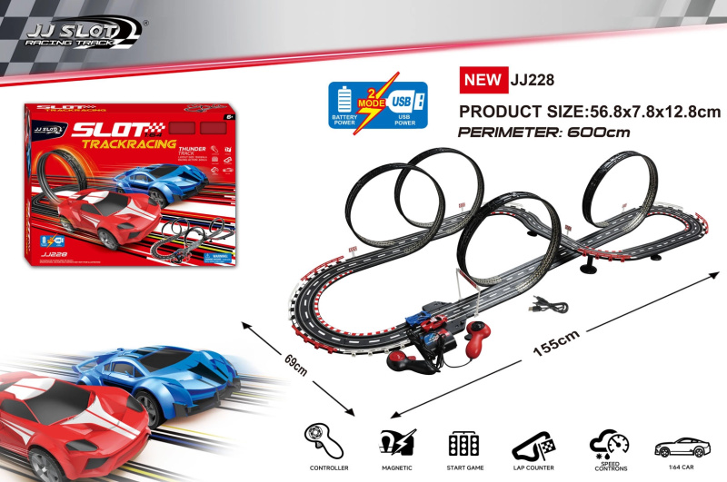 Závodní autodraha Track Sport 600 cm