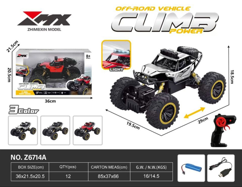 RC crawler 1:18 Climb Power 4x4