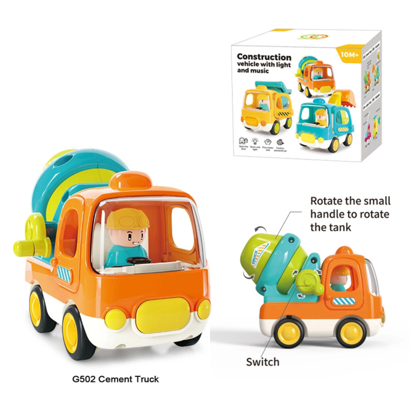 Interaktivní míchačka betonu pro nejmenší