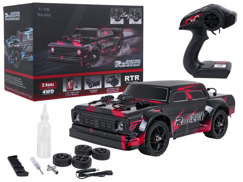 RC driftovací auto ROCKET 4x4, měřítko 1:16