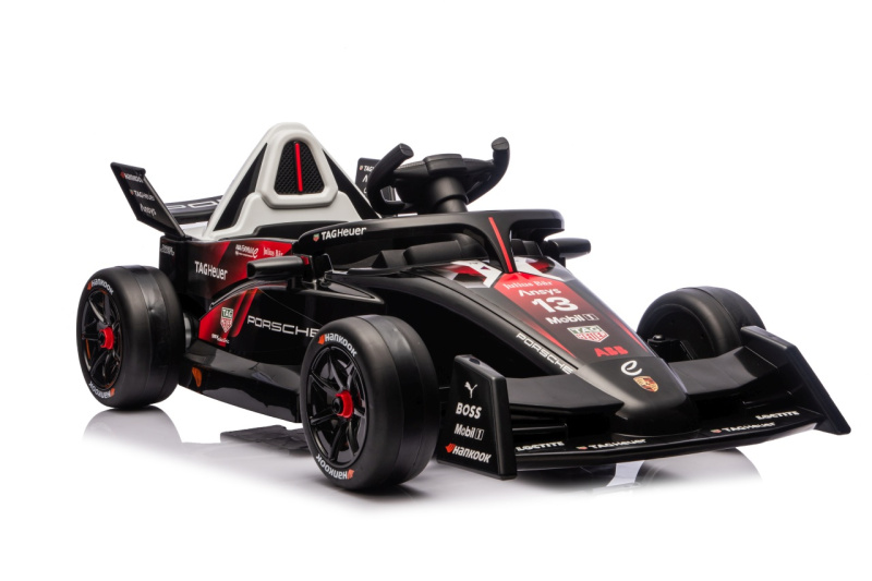 dětské elektrické auto formula e porsche – červené