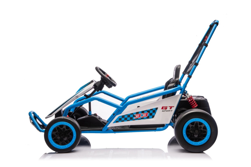dětská elektrická motokára tornado s funkcí driftu – modrá