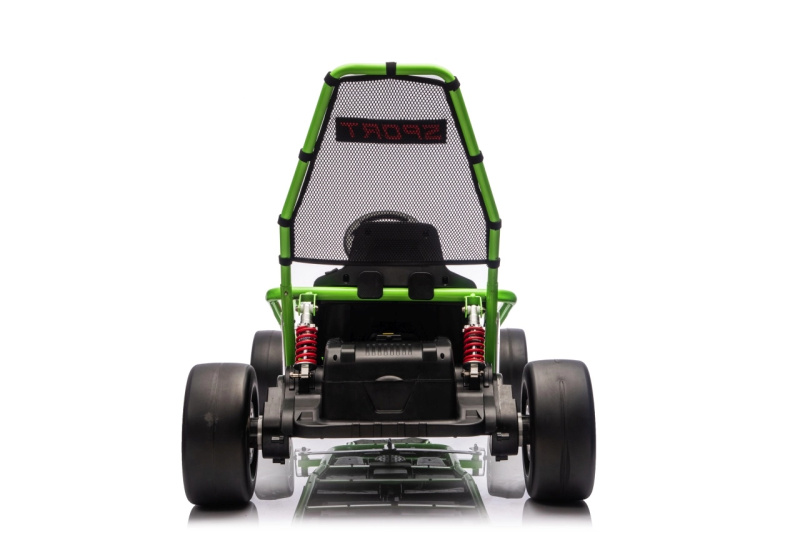 Ramiz Elektrická driftovací motokára TORNADO 2x150W 24V zelená