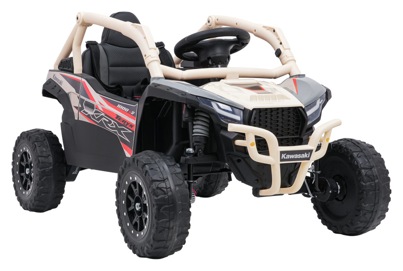 Dětské elektrické auto buggy KAWASAKI TERYX KRX1000 khaki
