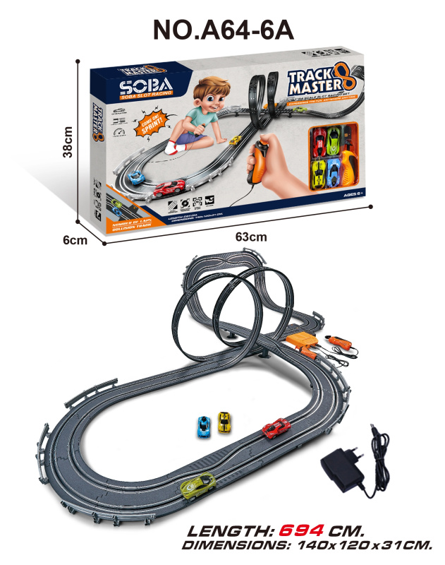 závodní autodráha track master 694 cm