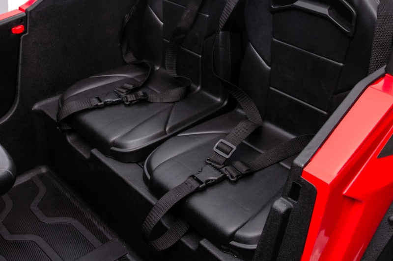 dětské elektrické auto buggy gravity 4x4, červené