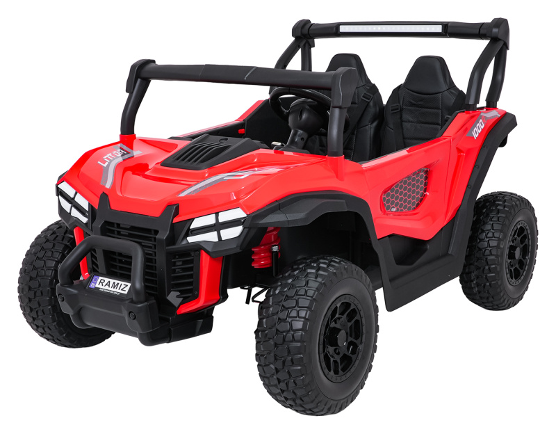 dětské elektrické auto buggy gravity 4x4, červené