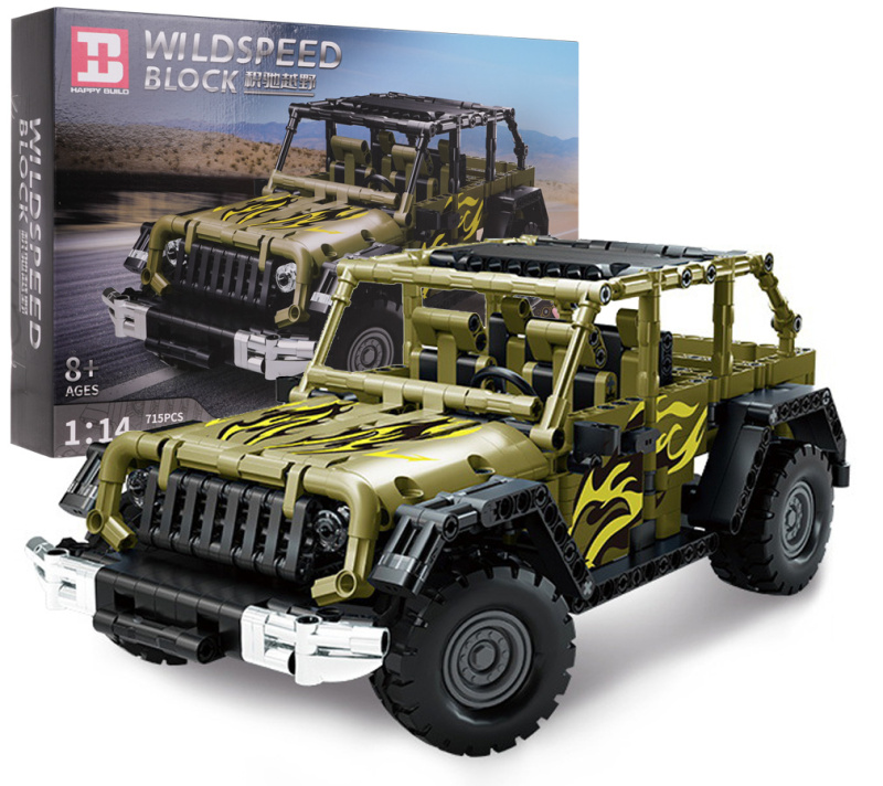 Sada kostek vozidel WILDSPEED