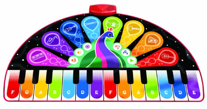 RKToys Hudební podložka Peacock