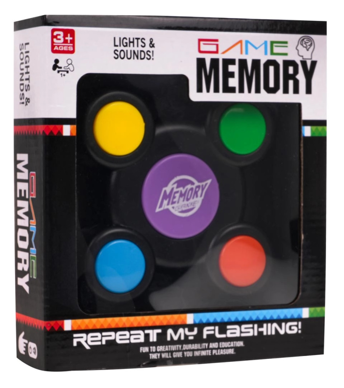 Elektronická hra Memory 4 barvy