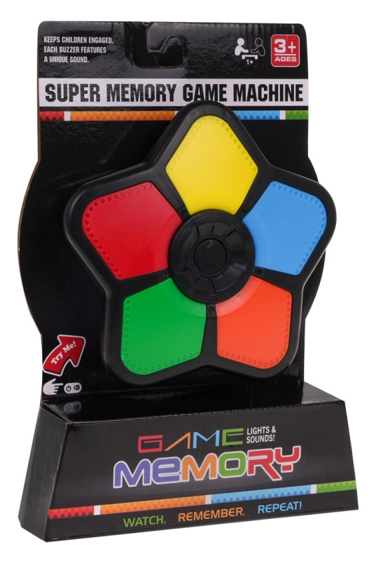 RKToys Elektronická hra Memory Hvězda 5 barev