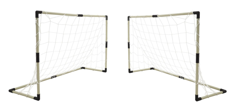 Dva brankové sloupky s brankovou deskou + příslušenství