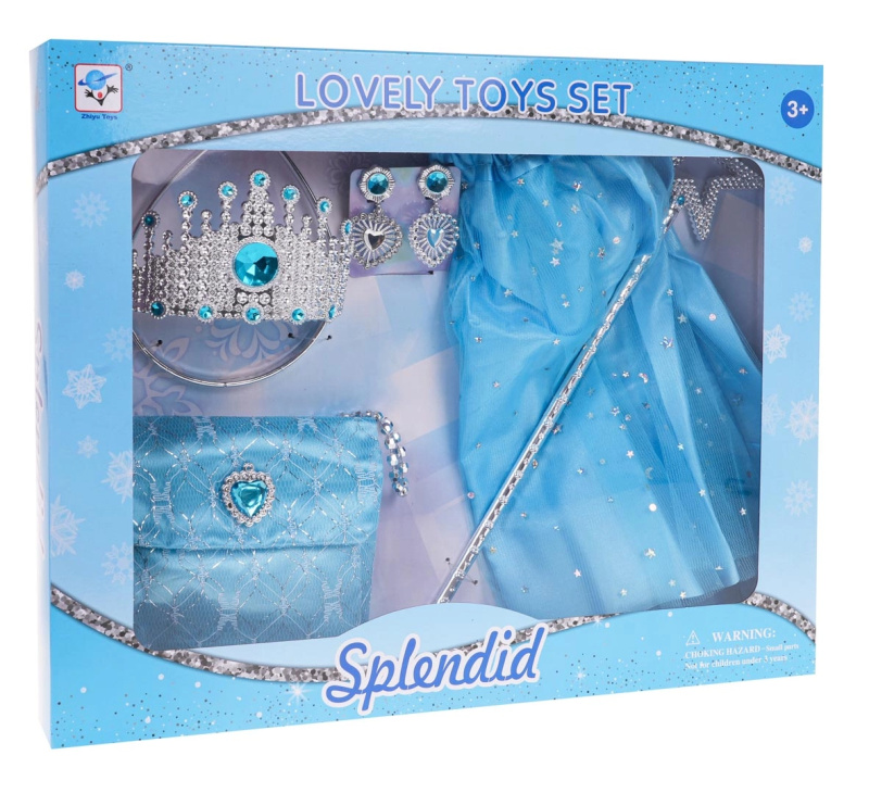 RKToys Sada pro malou princeznu modrá