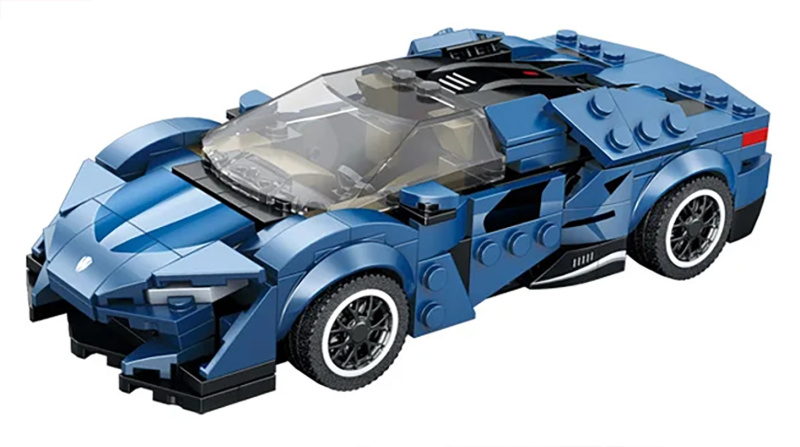 Stavebnice Reobrix 805 Sportovní auto 327 dílků