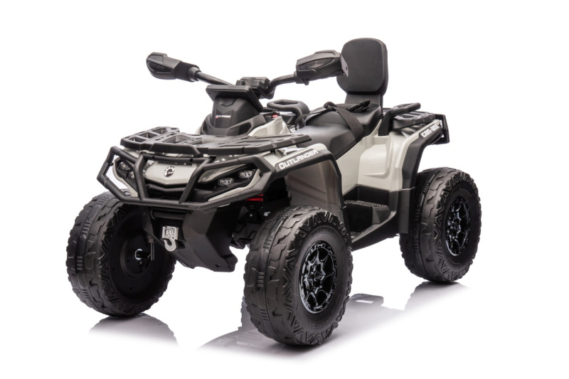 KidVolt CAN-AM Outlander s dálkovým ovládáním šedá