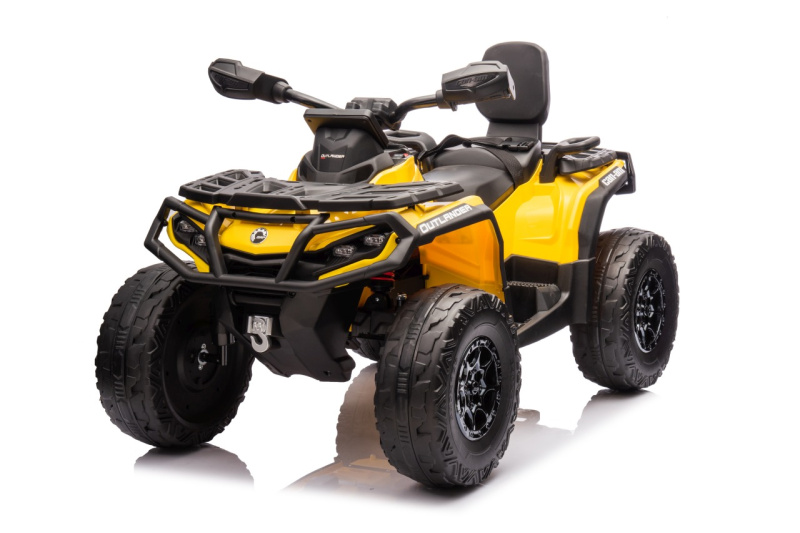 KidVolt CAN-AM Outlander s dálkovým ovládáním žlutá
