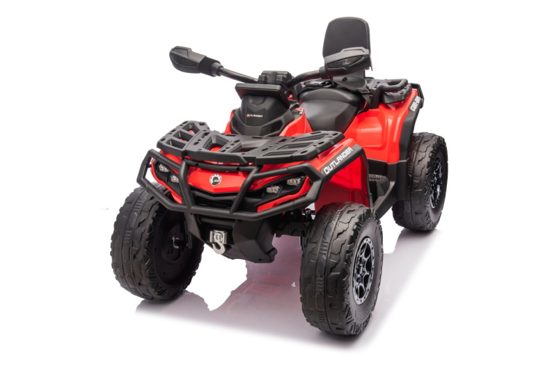 KidVolt CAN-AM Outlander s dálkovým ovládáním ervená