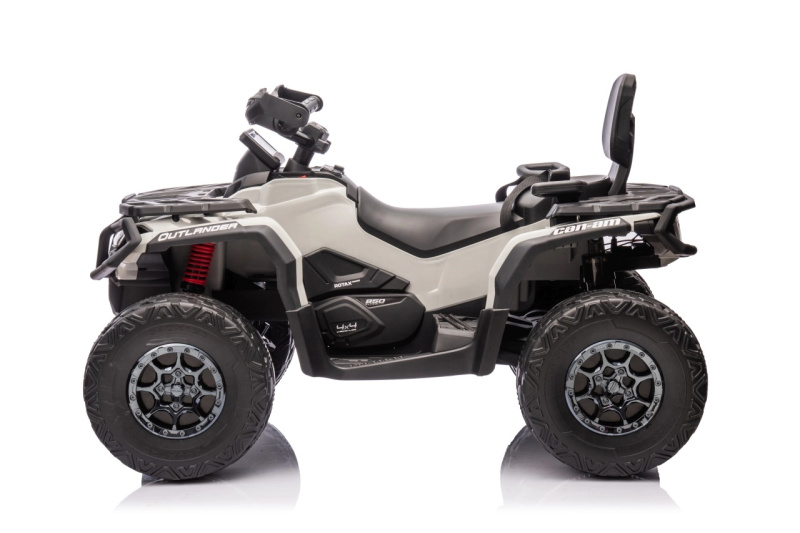 Dětská elektrická čtyřkolka Can-Am Outlander ATV 4x200W šedá