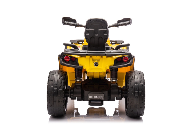 Dětská elektrická čtyřkolka Can-Am Outlander ATV 4x200W žlutá