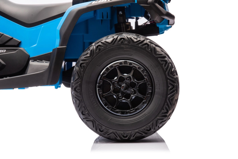 Dětská elektrická čtyřkolka Can-Am Outlander ATV 4x200W modrá