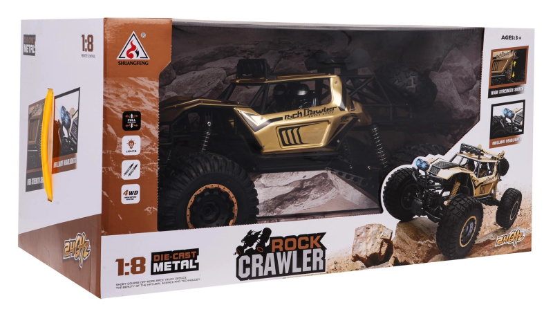 Zlatý off-road RC model 1:8