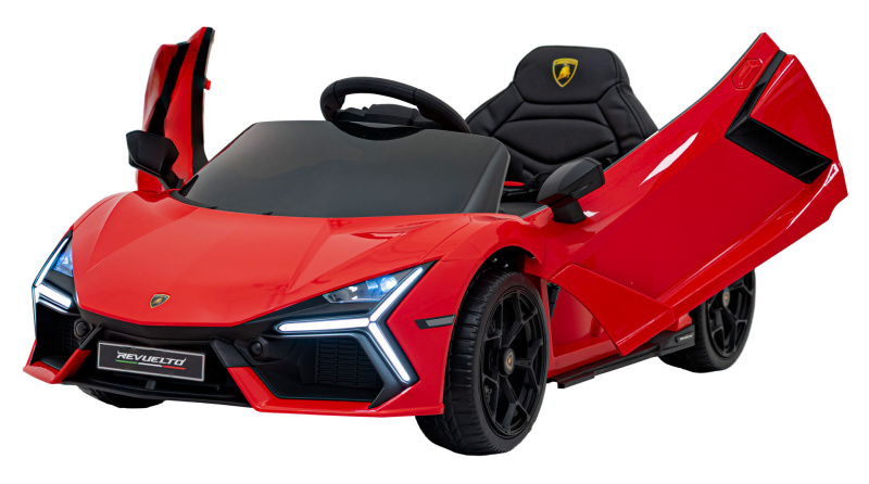 Dětské auto Lamborghini Revuelto červené