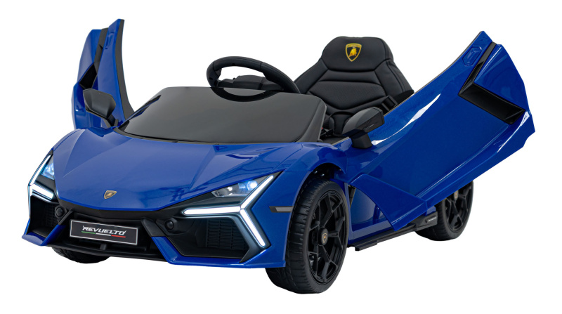 Dětský vůz lamborghini revuelto modrý