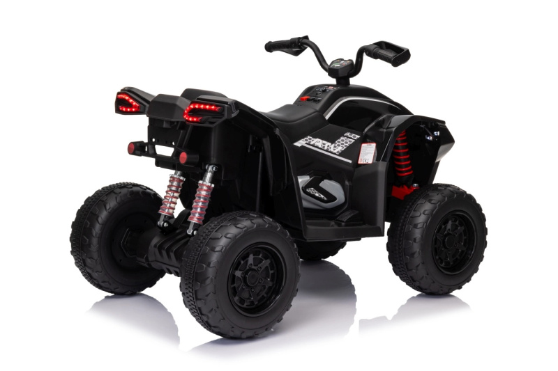 Pojízdný kvadricykl Fast Wheel černý