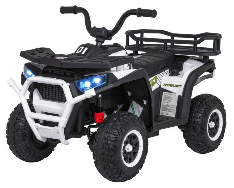 Elektrické dětské auto Quad ATV Robust Bílý