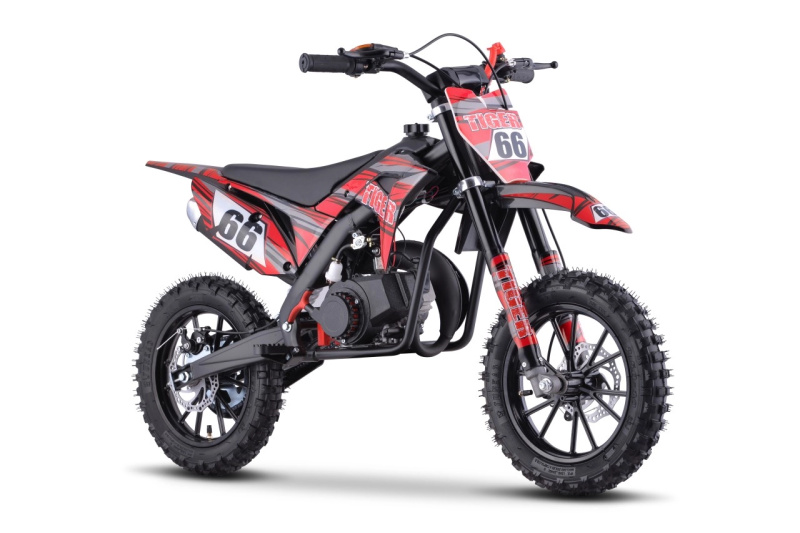 Motorový vůz Tiger červený