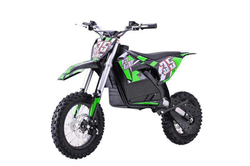 Elektrická motorka Pit Bike zelená