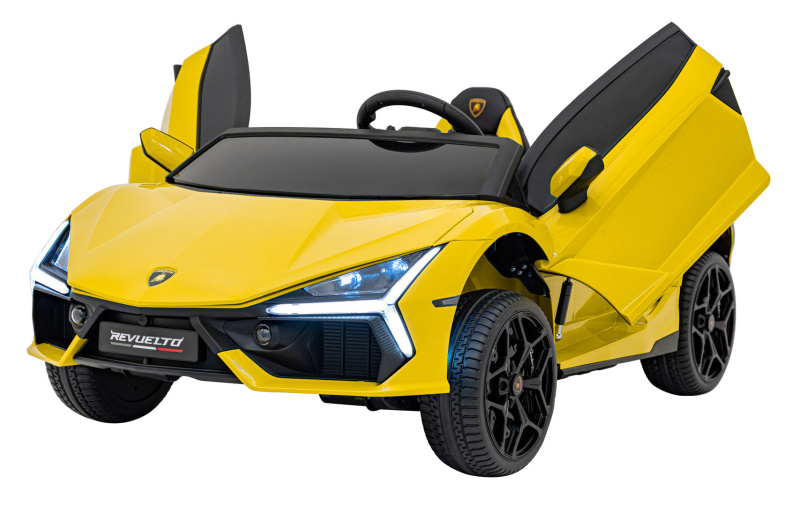 Žluté auto Lamborghini Revuelto XL