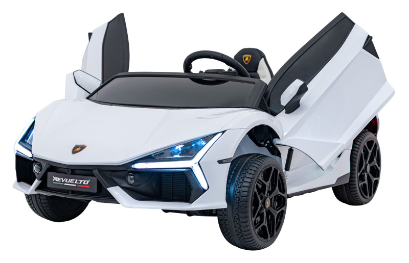 Dětský elektrický vůz Lamborghini Revuelto XL bílý