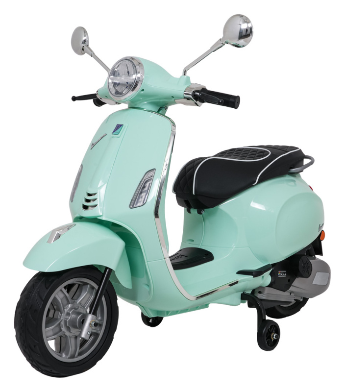 Dětská elektrická koloběžka VESPA Roma zelená