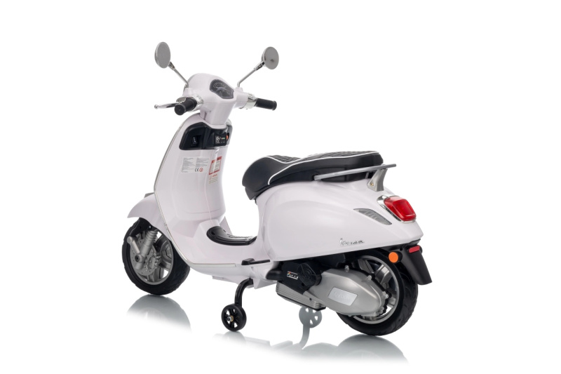 dětský elektrický skútr VESPA ROMA, bílý
