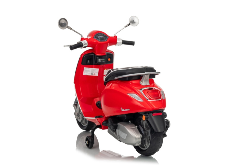Dětský elektrický skútr VESPA ROMA – červený