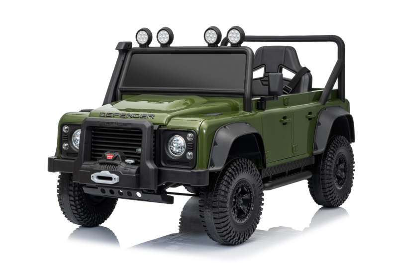 Dětské auto Land Rover Defender 110 SVX Concept zelené