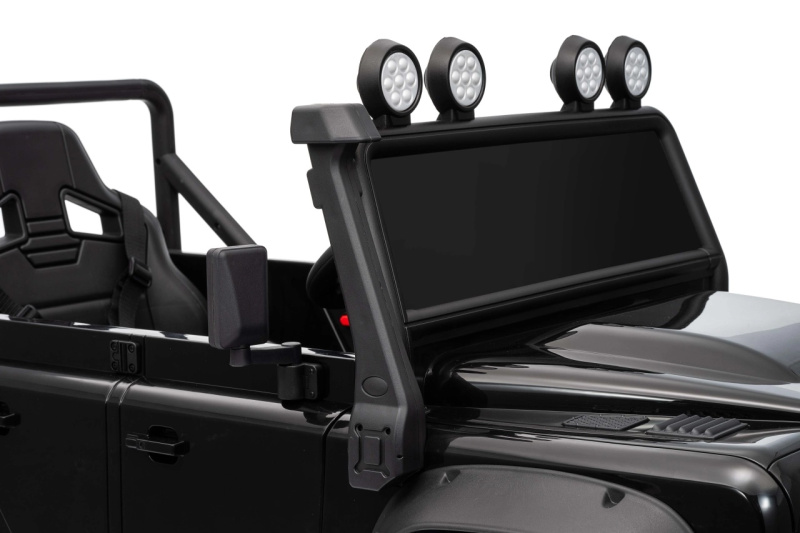 Dětský elektrický vůz Land Rover Defender 110 SVX Concept černý