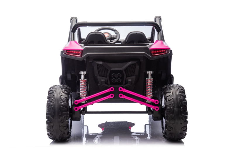 Růžové vozidlo Racing Road 2000