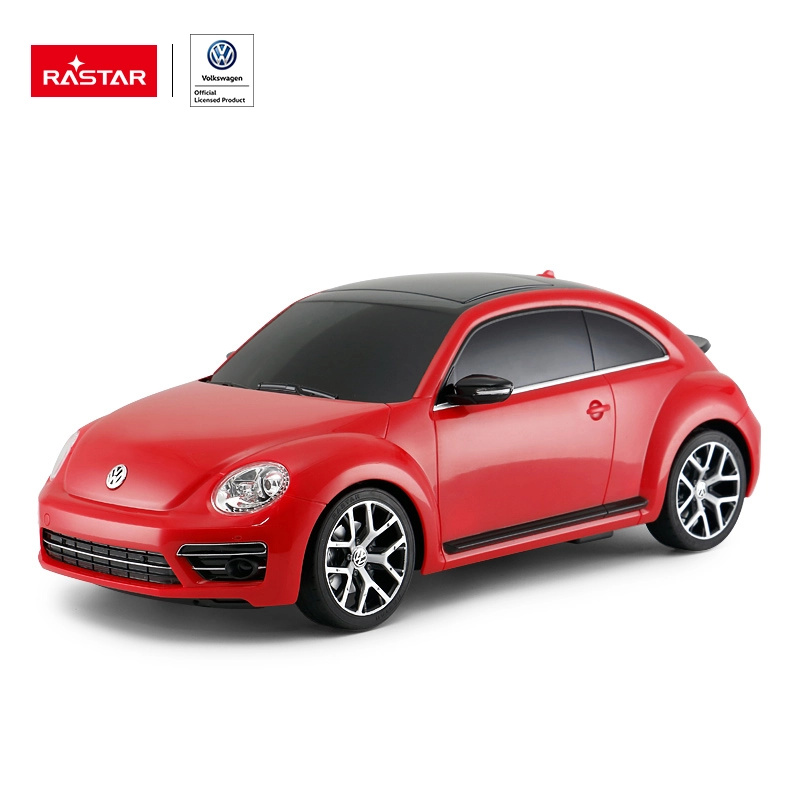 Závodní auto na dálkové ovládání Volkswagen Beetle 1:14 červené